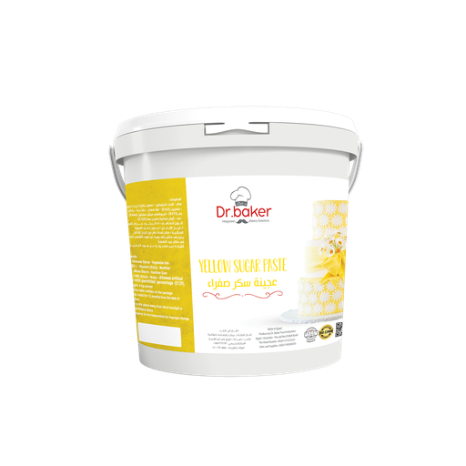 Yellow Sugar Paste (4kg)